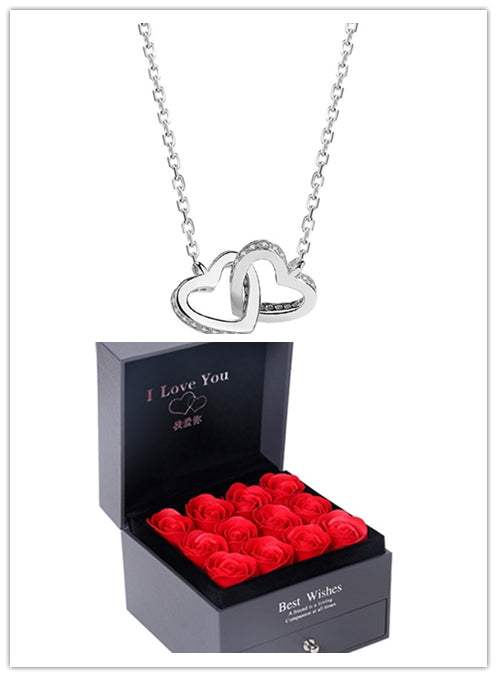 Bijou de Rose, Coffret Rose avec Collier